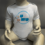 Ad Soyad Baskılı Zıbın Erkek Bebek Baskılı Body Baskılı Zıbın