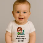 Amcamı Aratmayın Bana Erkek Baskılı Body Baskılı Zıbın