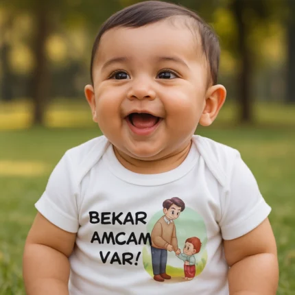 Bekar Amcam Var Baskılı Body Baskılı Zıbın