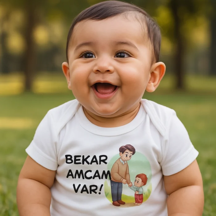 Bekar Amcam Var Baskılı Body Baskılı Zıbın