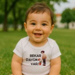 Bekar Dayım Var Baskılı Zıbın