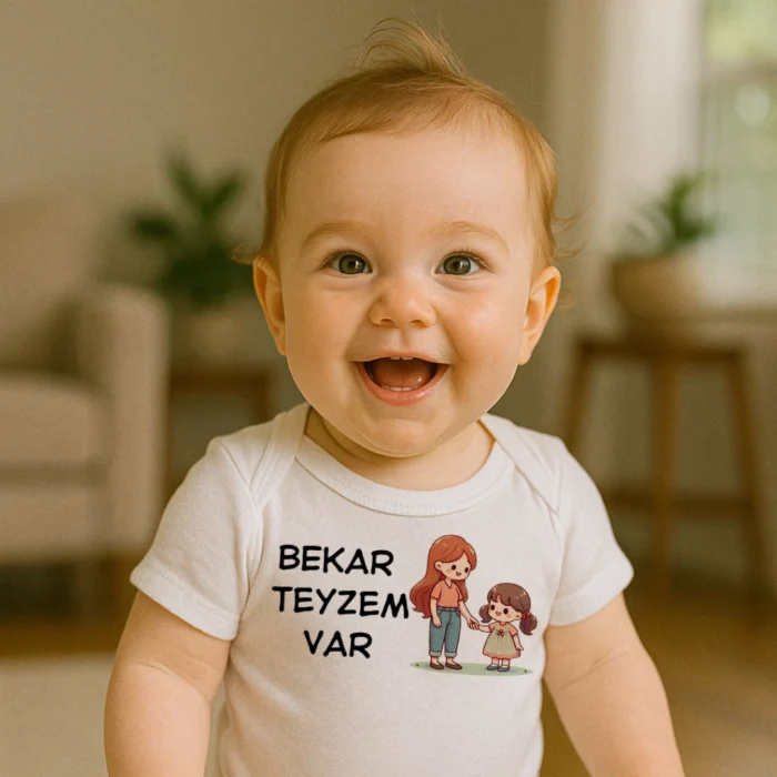 Bekar Teyzem Var Baskılı Zıbın