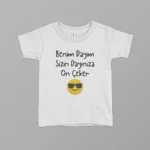 Benim Dayım Sizin Dayınıza On Çeker Baskılı Tişört
