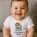 Dayımı Aratmayın Bana Baskılı Zıbın