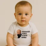 Dedemden Sonra Patron Benim Erkek Baskılı Zıbın