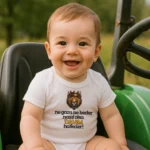 Ne Gam Ne Keder Nasıl Olsa Dayım Halleder Aslan Sarı Baskılı Zıbın