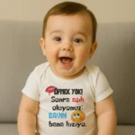 Öpmek Yok Sonra Aşık Oluyonuz Dayım Baskılı Zıbın