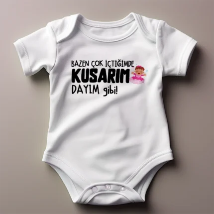 bazen çok içtiğimde kusarım dayım gibi kız bebek