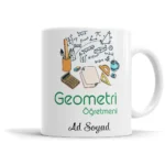 Geometri Öğretmeni Kupa Bardak