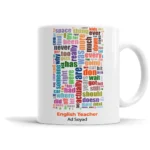 İngilizce Öğretmeni Kupa Bardak