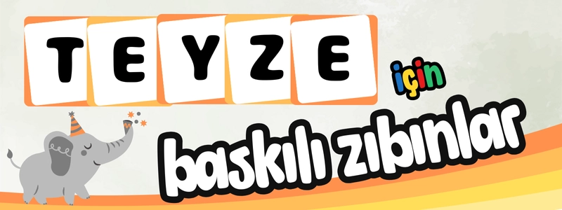 teyze için baskılı zıbınlar