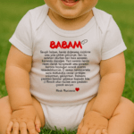 Babam Yıl Başı Yeni Yıl Baskılı Zıbın