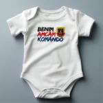 Benim Amcam Komando Baskılı Zıbın