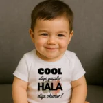 Cool Diye Yazılır Hala Diye Okunur Baskılı Zıbın