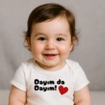 Dayım Da Dayım Baskılı Zıbın