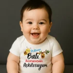Dedemin Balı Anneannemin Aşkitosuyum Baskılı Zıbın