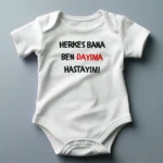 Herkes Bana Ben Dayıma Hastayım Baskılı Zıbın