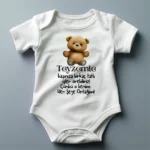 Teyzem Her Şeye Ortağım Baskılı Zıbın