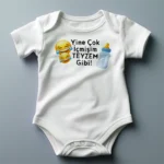 Yine Çok İçmişim Teyzem Gibi Baskılı Zıbın