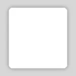 kare kavisli kenar bardak altlığı