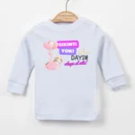 Sıkıntı Yok Dayım Olaya El Attı Uzun Kollu Tişört 0-1 Yaş