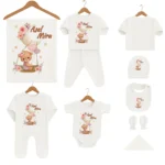 İsme Özel Hastane Çıkış Seti Salıncakta Sallanan Ayıcık