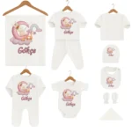 İsme Özel Hastane Çıkış Seti Yıldız Tutan Tavşancık