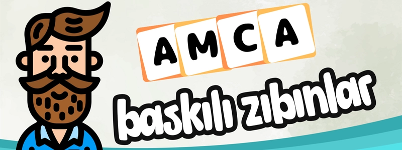 amca için baskılı zıbınlar