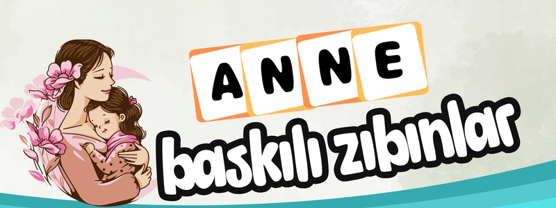 anne için baskılı zıbınlar