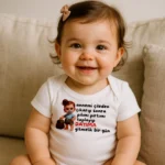 Annemi Çileden Çıkarıp Kız Baskılı Zıbın