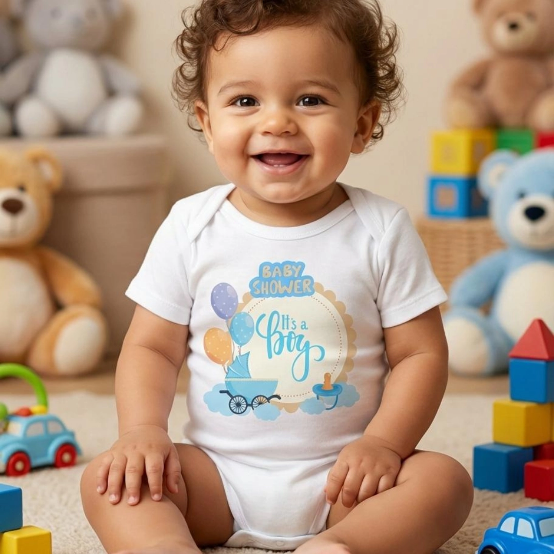 Baby-Shower-Its-a-Boy-Baskili-Bebek-Zibin-Citcitli-Body.webp Baby Shower It's a Boy Baskılı Bebek Zıbın Çıtçıtlı Body - Görsel 1