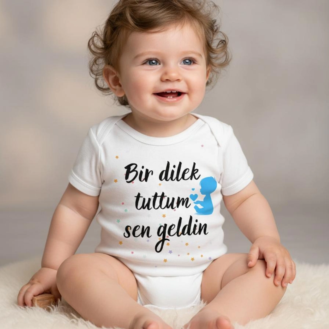 Bir-Dilek-Tuttum-Sen-Geldin-Baskili-Bebek-Zibin-Citcitli-Body.webp Bir Dilek Tuttum Sen Geldin Baskılı Bebek Zıbın Çıtçıtlı Body - Görsel 1