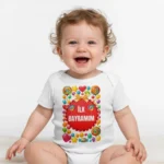 İlk Bayramım Şeker Bayramlık Baskılı Zıbın