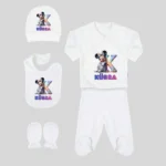 Minnie Mouse Baskılı 5'li Hastane Çıkış Seti