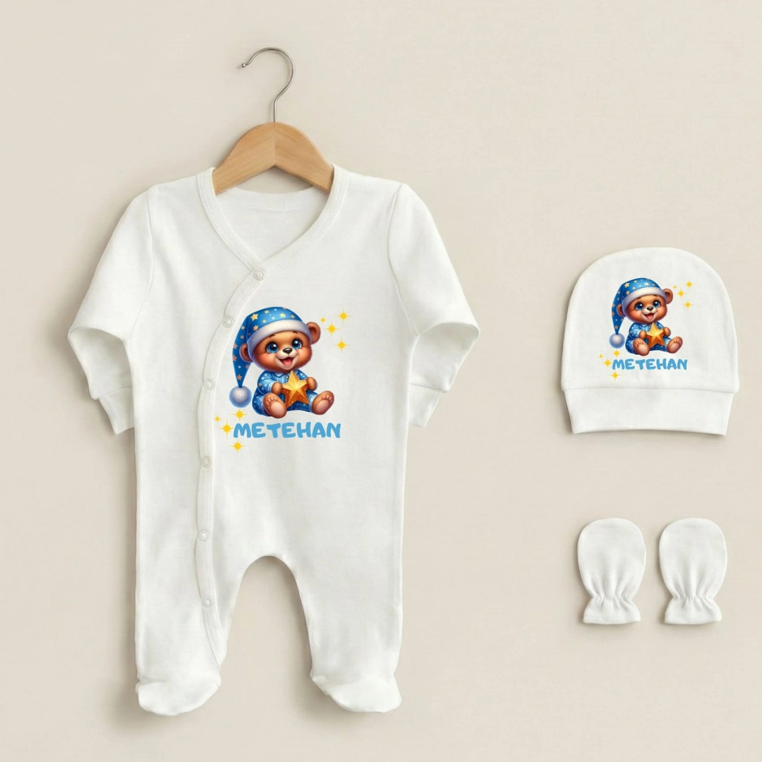 Pijamali-Ayicik-Baskili-3lu-Bebek-Tulumu.webp Pijamalı Ayıcık Baskılı 3'lü Bebek Tulumu - Görsel 1