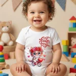 Sweet Baby Kedicik Baskılı Bebek Zıbın Çıtçıtlı Body