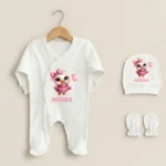 Üçlü Tulum Set Sevimli Ördek Desenli