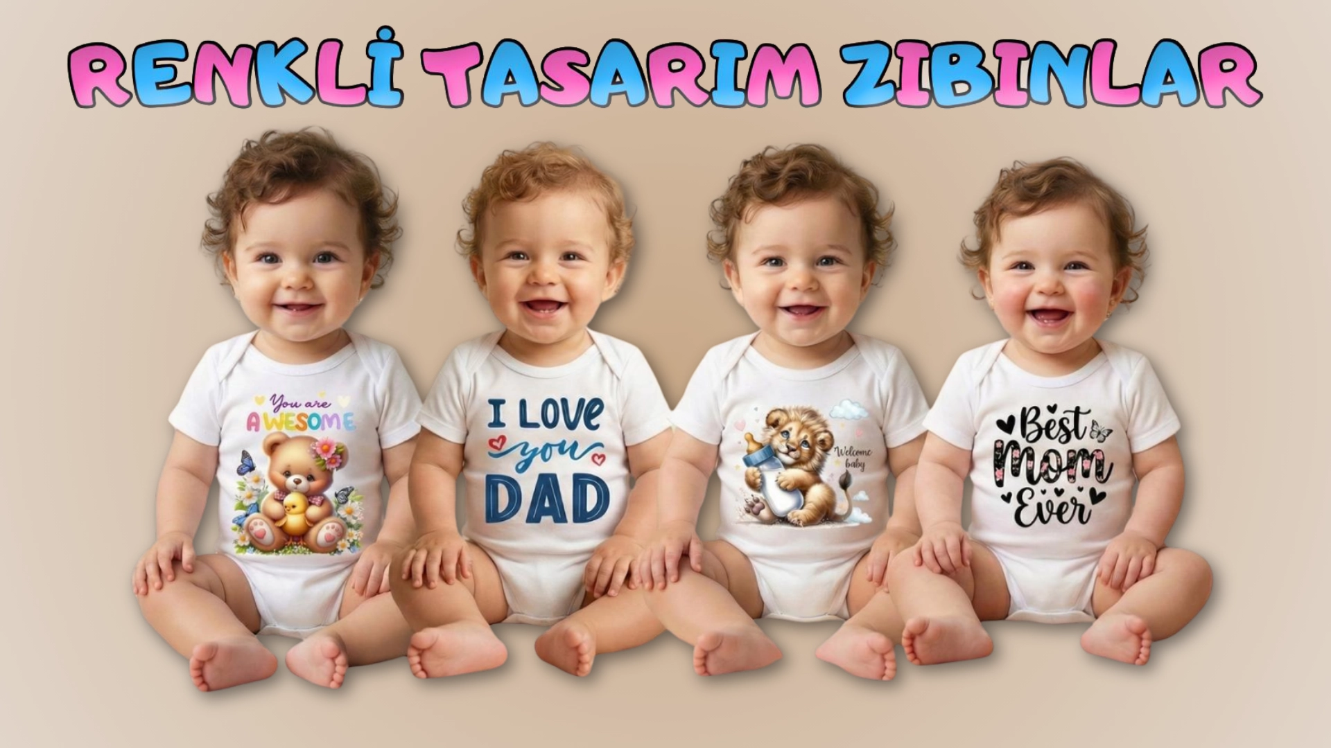 renkli tasarım zıbınlar