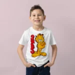 Garfield Baskılı Çocuk Tişörtü