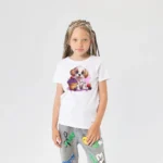 Köpek Yavrusu Cupcake Kız Çocuk Tişört