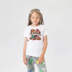 Sincap İkili Kız Çocuk Tişört