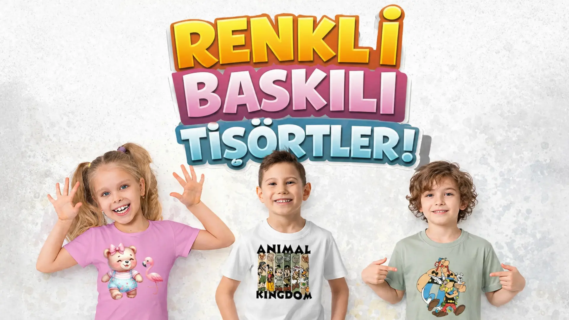 renkli tişörtler